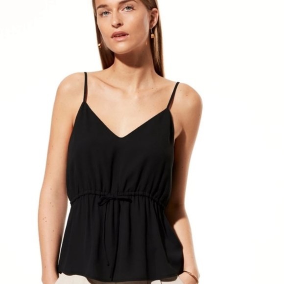 Babaton Tops - Babaton Warren tank -black